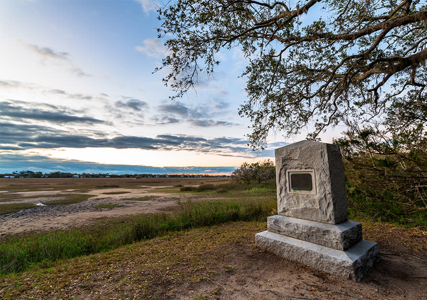 Bloody Marsh Battle Site St Simons Island Ga 31522