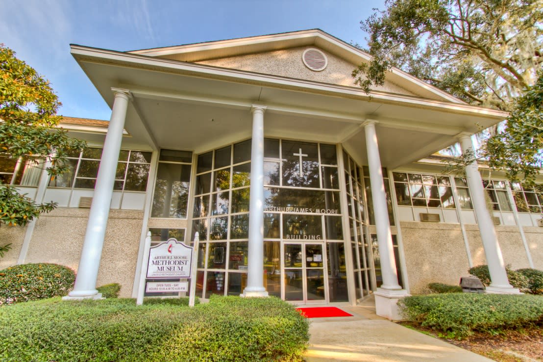 Arthur J Moore Methodist Museum Amp Library St Simons