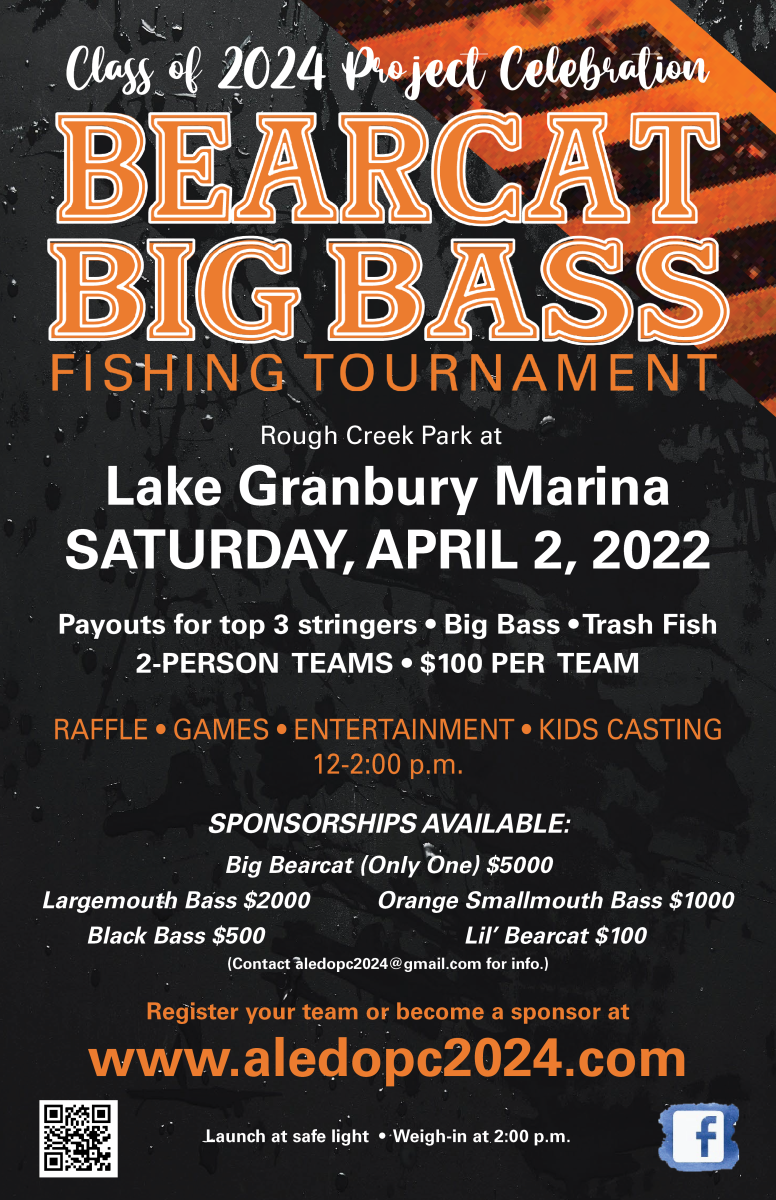 Bearcats Big Bass Fishing Tournament