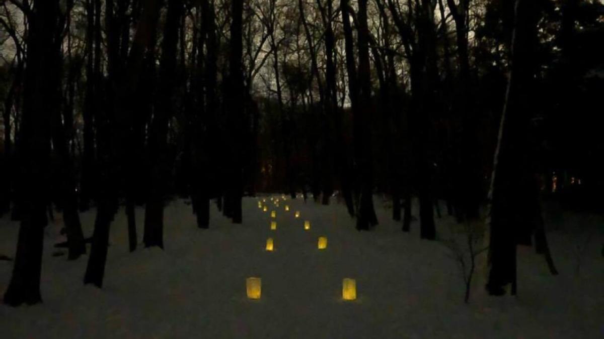 Luminary Walk at KenOSha Park Grand Rapids MI, 49503