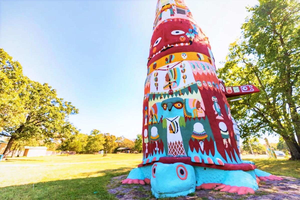 Ed Galloway's Totem Pole Park Green Country Oklahoma Official Site