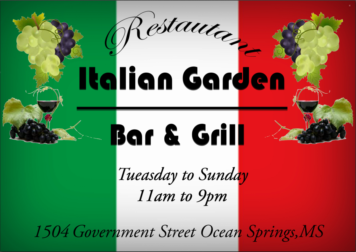 Italian Garden Restaurant Ocean Springs Ms 39564