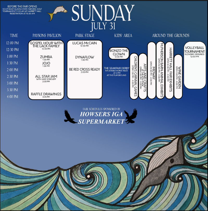 Southeast Alaska State Fair Sunday