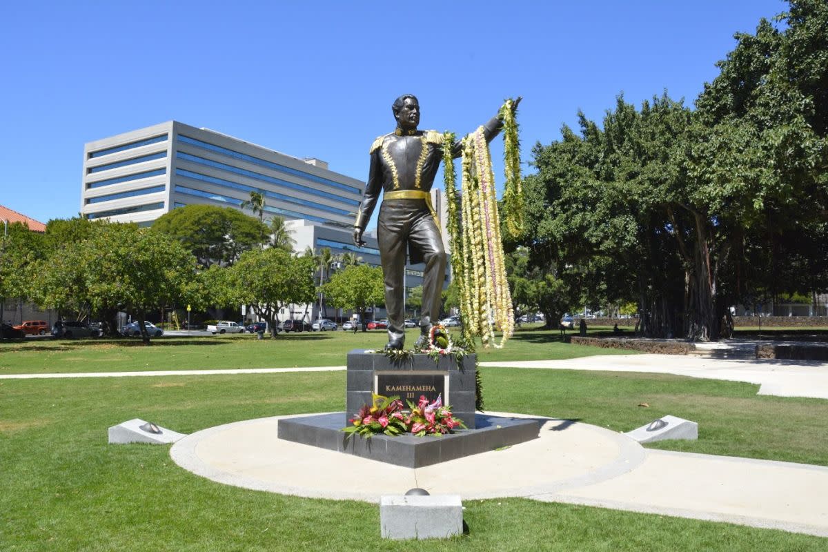 King Kamehameha III Statue