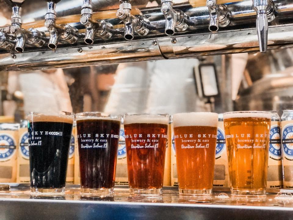 Blue Skye Brewery & Eats Salina KS, 67401