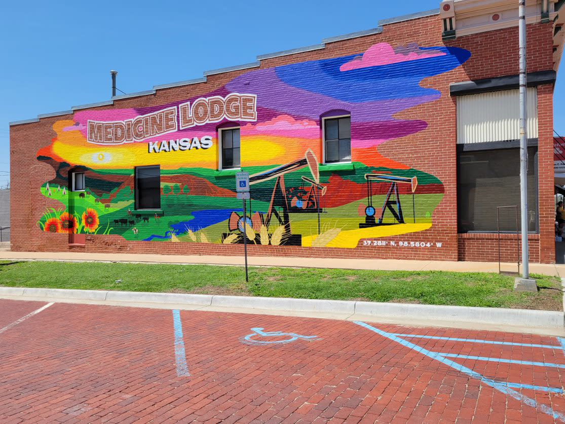 Medicine Lodge Mural Medicine Lodge KS, 67104