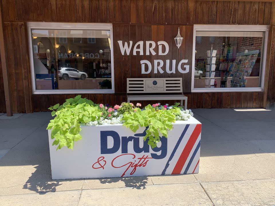 Ward Drug Store & Gifts Oberlin KS, 67749