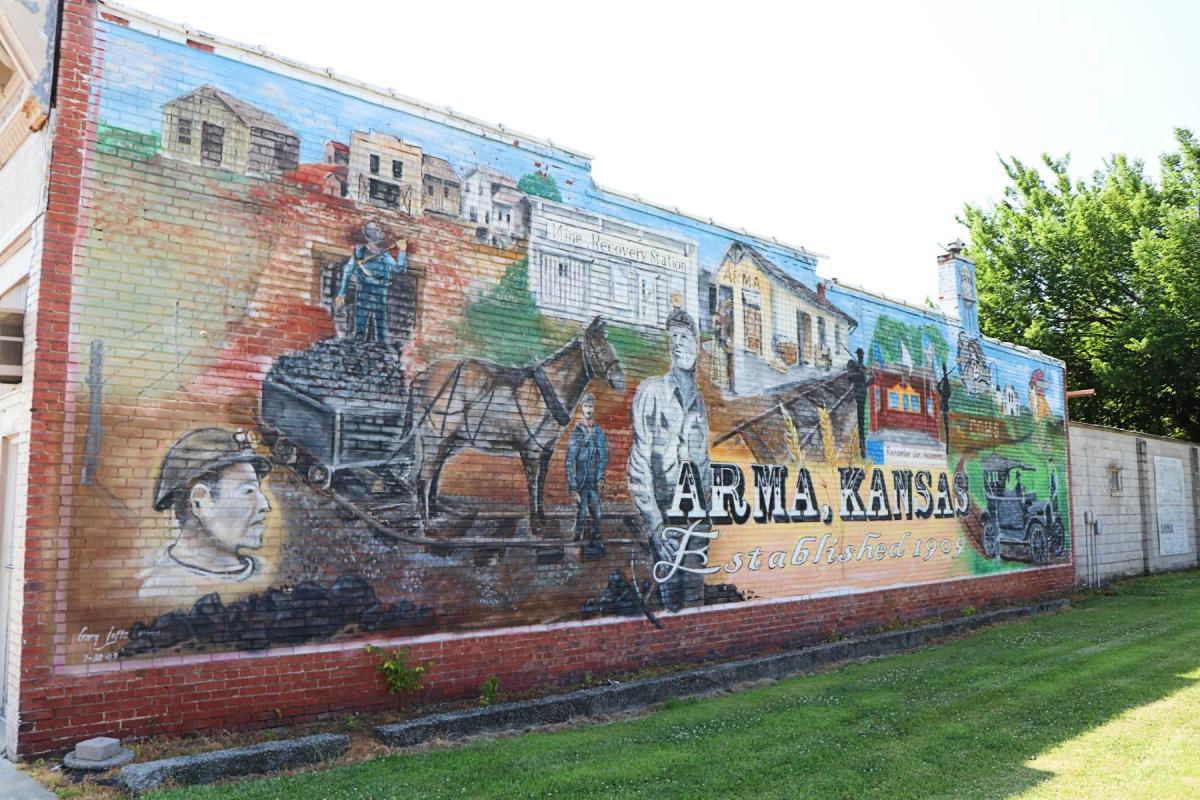Arma Centennial Mural Arma KS, 66712