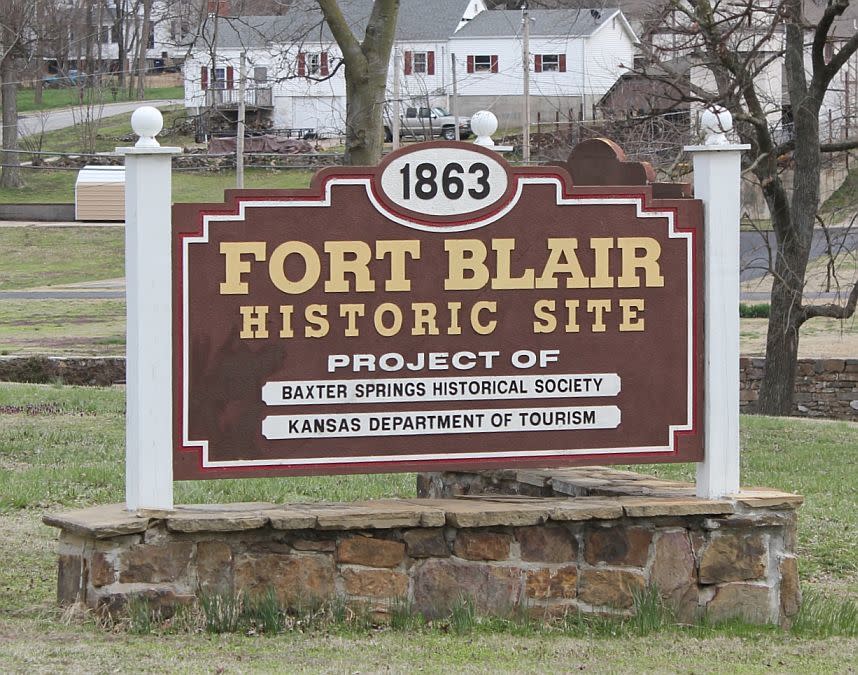 Fort Blair Historic Site Baxter Springs KS, 66713