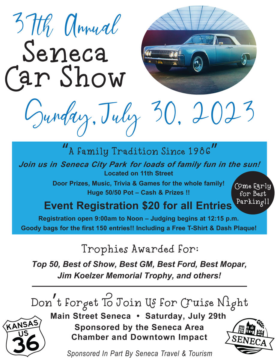 Seneca Car Show Seneca KS, 66538