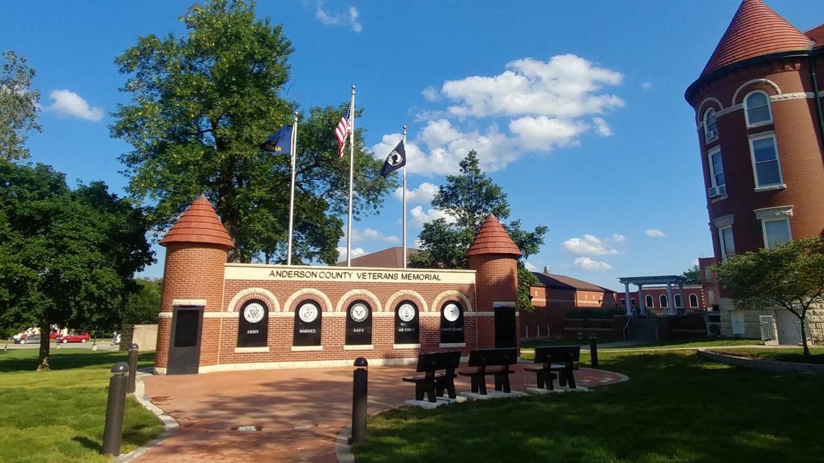 Anderson County Veterans Memorial KS, 66032