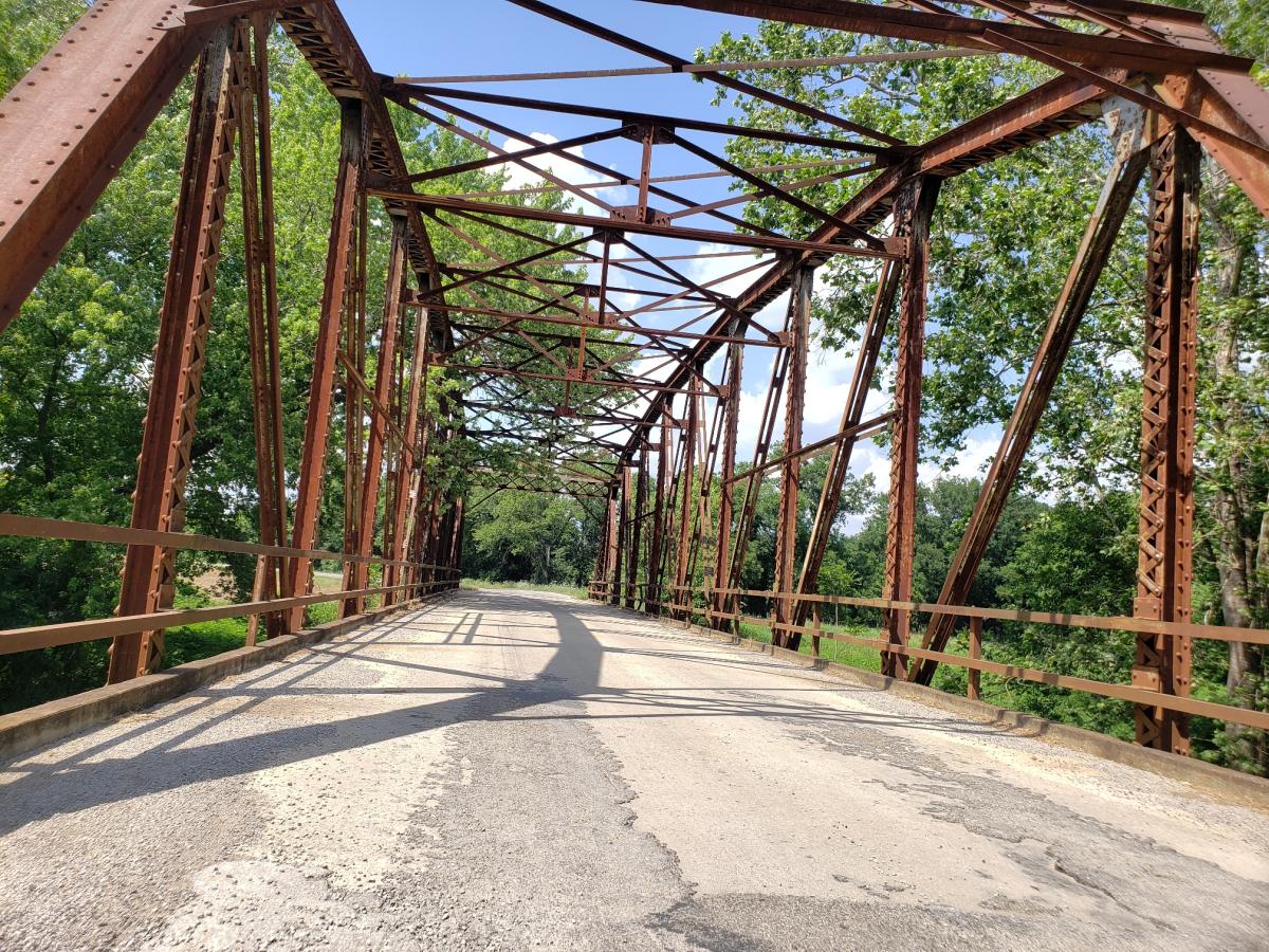 West Fork Dry Wood Creek Truss Bridge Garland KS, 66741