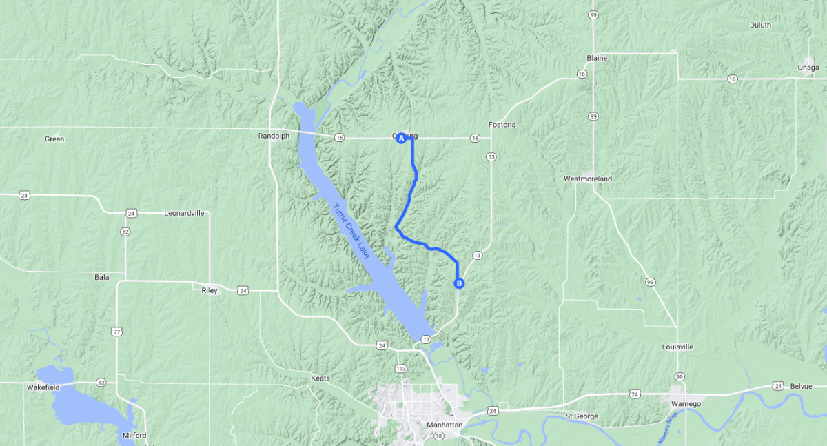 Carnahan Creek RoadScenic Drive Wamego KS, 66547