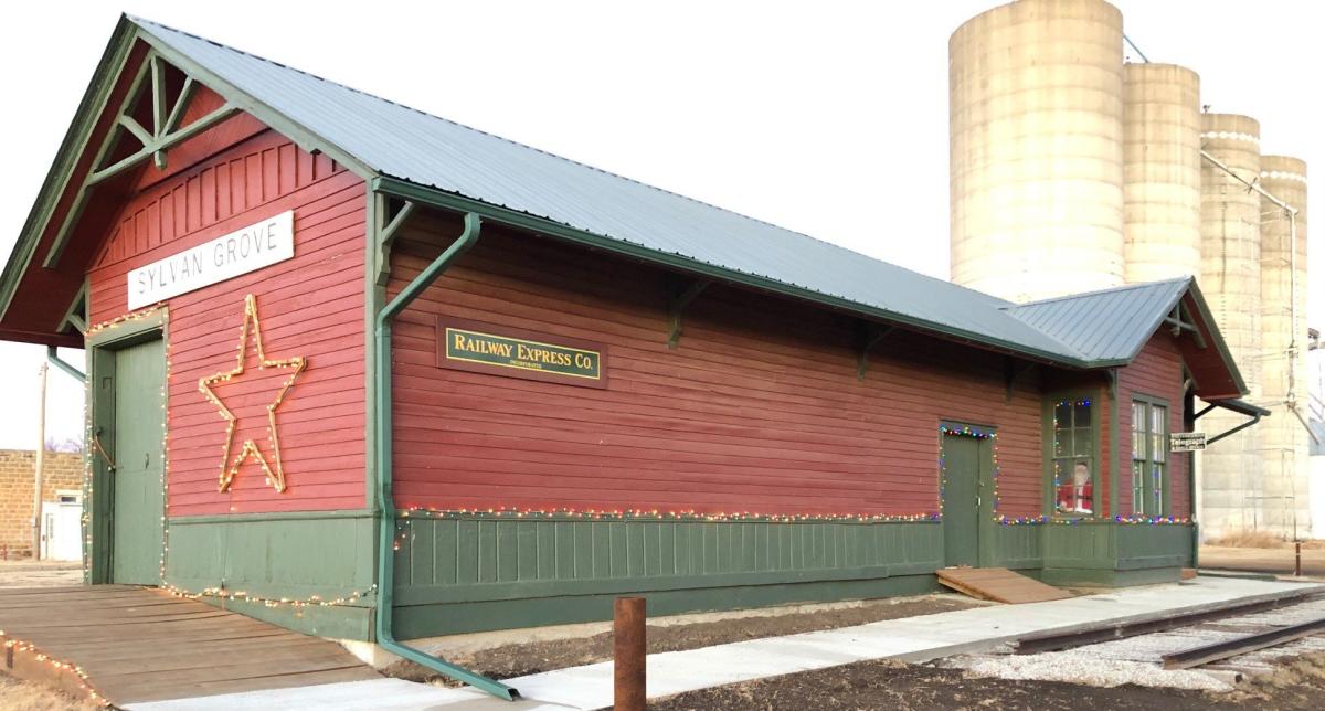 Sylvan Grove Union Pacific Railroad Depot Sylvan Grove KS, 67481