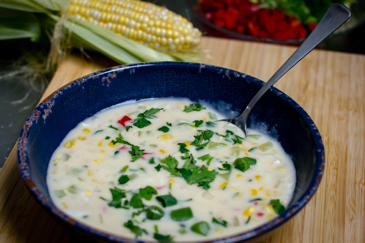 Corn & Crab Bisque