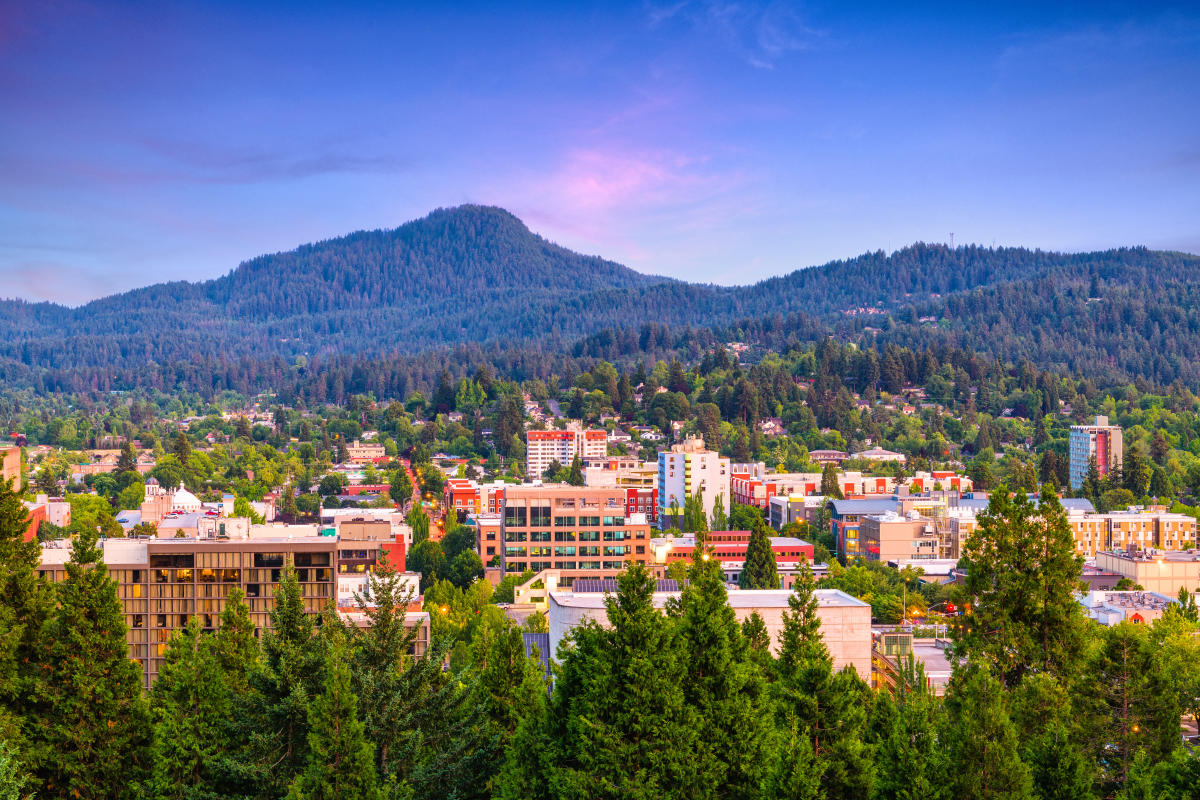 Downtown Eugene