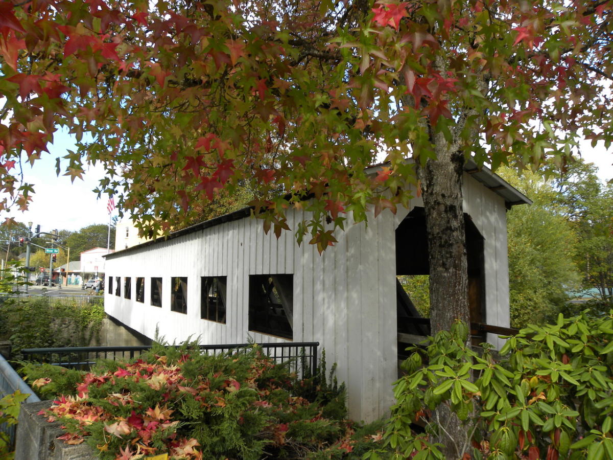Cottage Grove Covered Bridge Tour Route