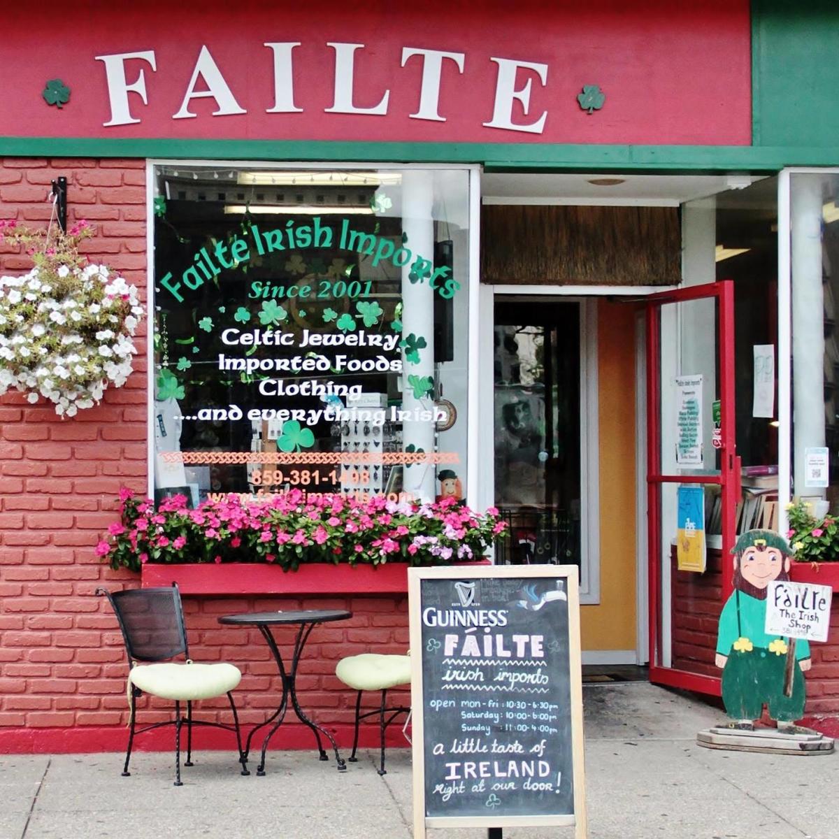 Failte Irish Import Shop Lexington, KY VisitLex