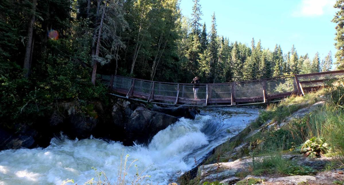 Wekusko Falls Campground