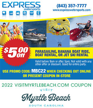 Banana Boat Express - $5 Off Banana Boat Ride | Murrells ...