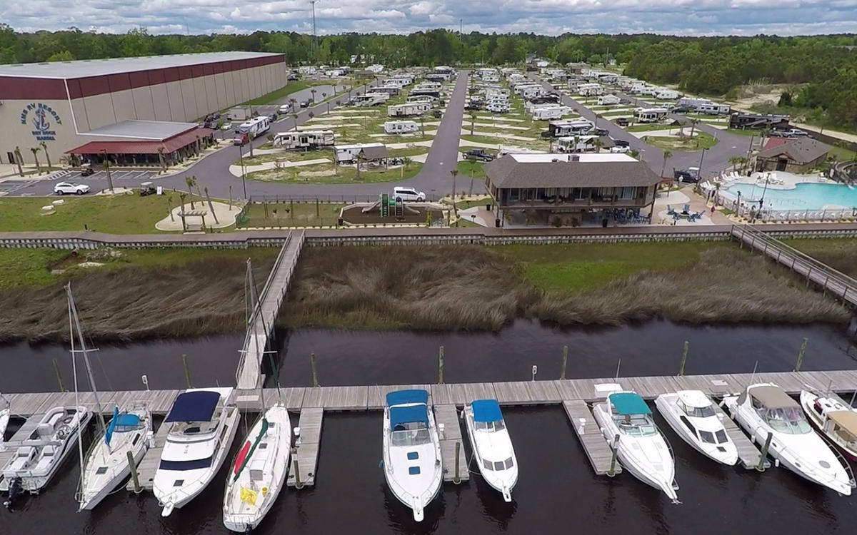 NMB RV Resort and Dry Dock Marina Little River, SC