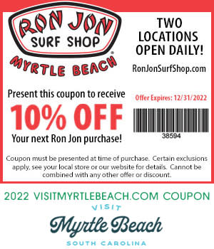 Ron Jon Surf Shop - 10% Off Your Next Purchase | Myrtle Beach, SC