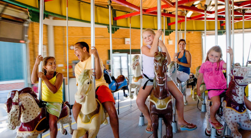 Easton S Beach Carousel Newport Ri Discover Newport