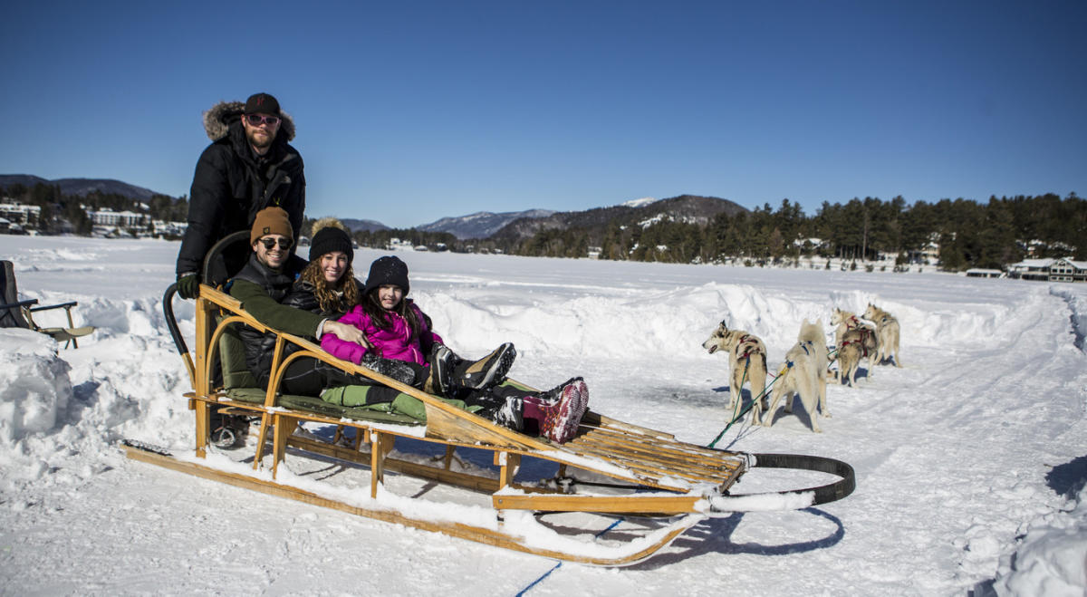 dog sled tours lake placid