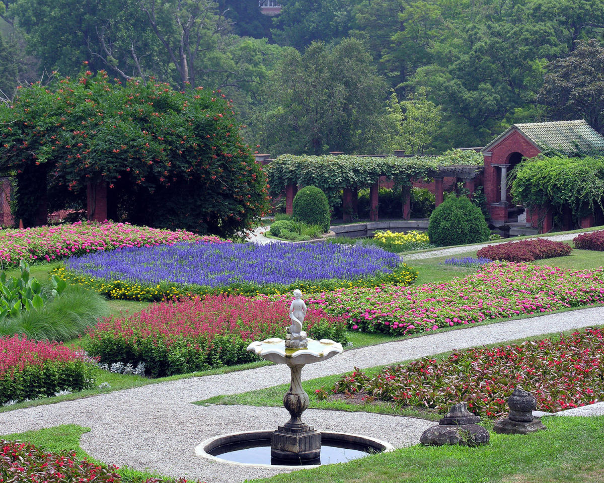 Formal Gardens at Vanderbilt Mansion Hyde Park, NY 12538