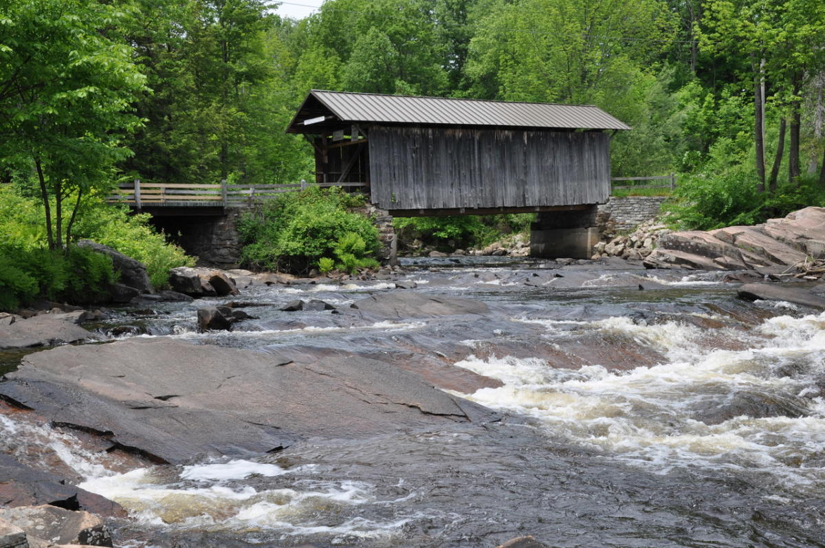 Salisbury Center Covered Bridge Salisbury Center, NY 13454
