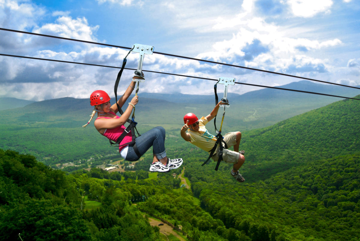 New York Zipline Canopy Tours at Hunter Mountain | Hunter ...