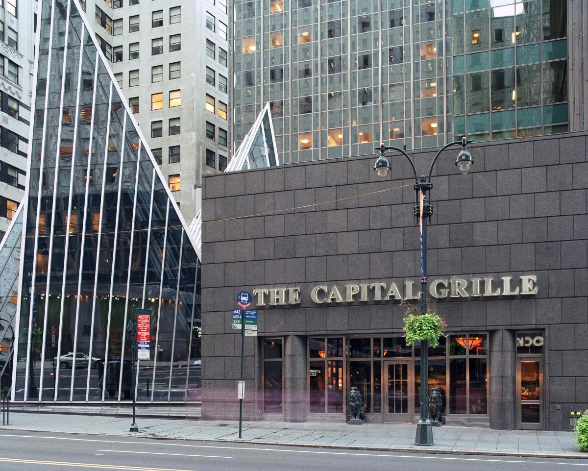 The Capital Grille Chrysler Center Manhattan Ny 10017