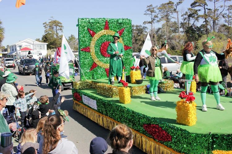 st pattys day parade in myrtle beach