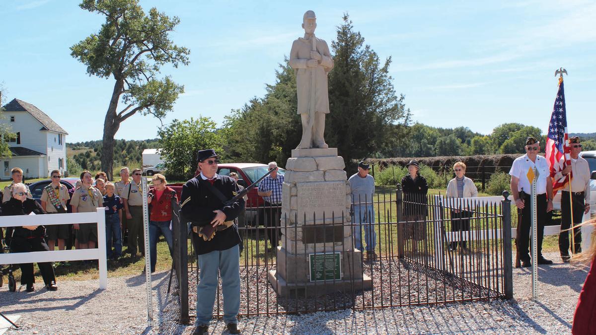 Fort McPherson Soldier Statue
