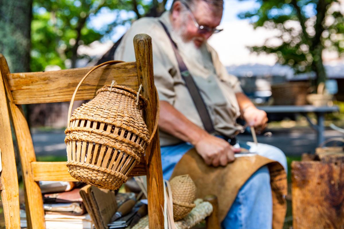 White Oak Basket Making