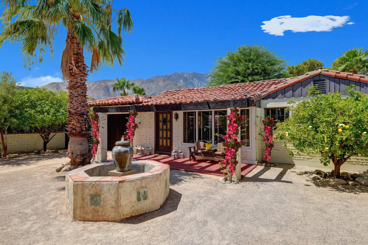 Spanish Mediterranean Oasis Home with Mountain Views Private and