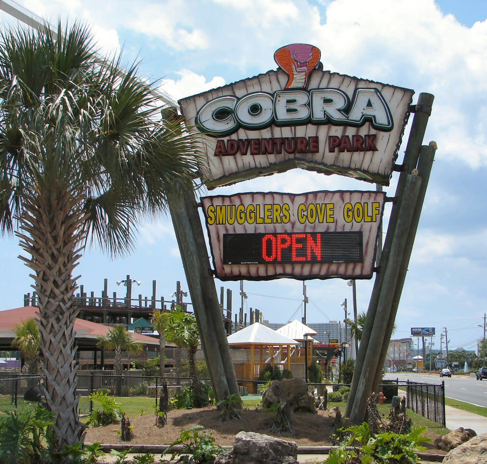 Cobra Adventure Park Panama City Beach Fl 32407