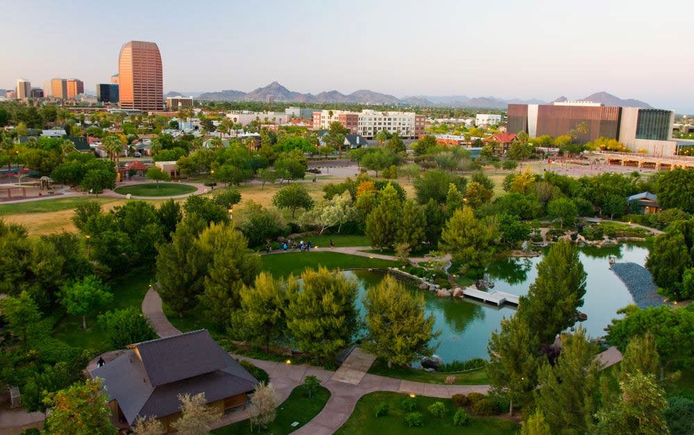 Web crescent concerts & walter productions are teaming up once more for their downtown annual new year's eve block party. Margaret T. Hance Park Phoenix AZ, 85003