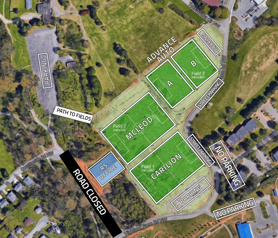 Countryside Sportsplex Roanoke, VA 24017