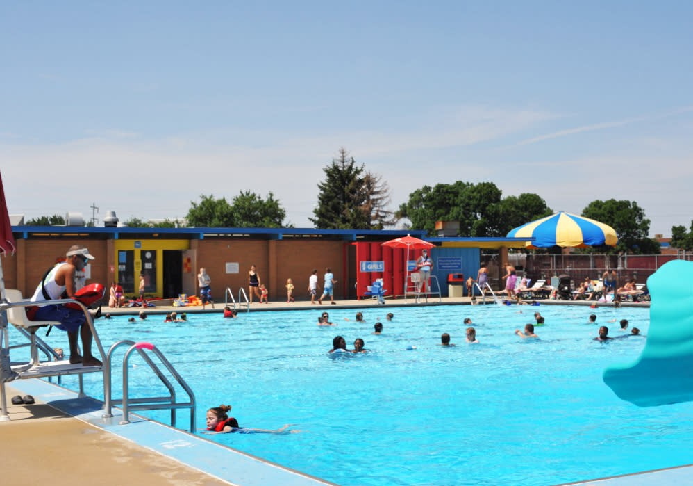 Sand Park Pool Rockford Park District