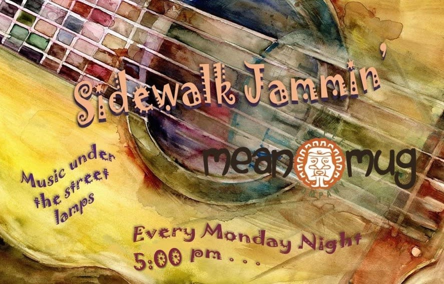 Sidewalk Jammin At Mean Mug Coffee