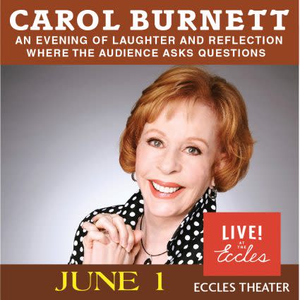Carol Burnett Tour Schedule 2022