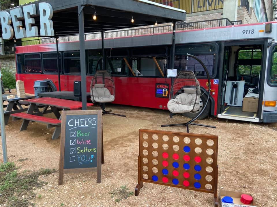 Red Bus Food Truck Park San Marcos, TX