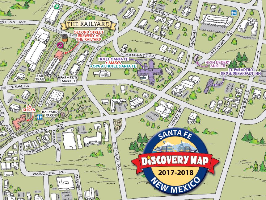 Discovery Map of Santa Fe