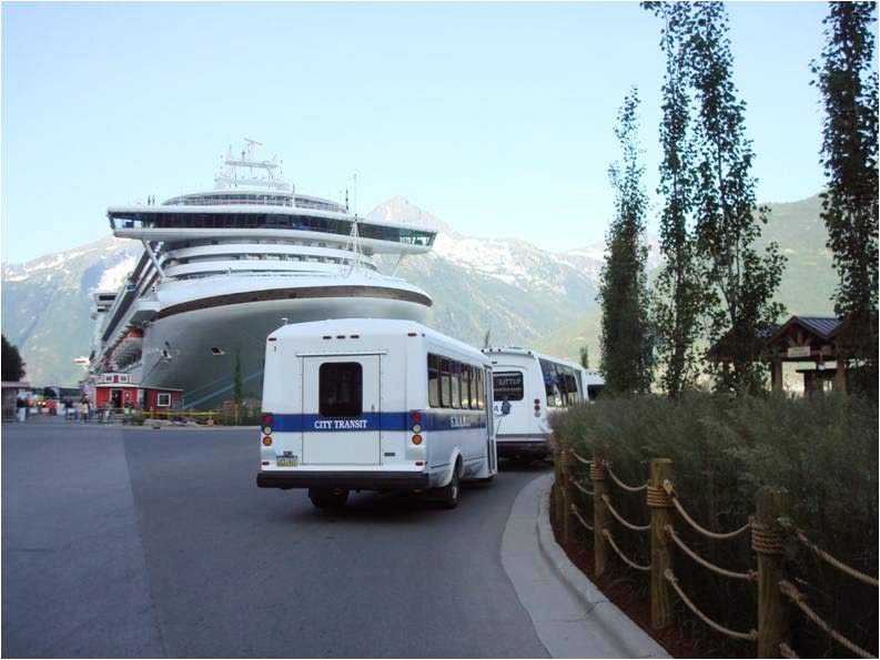Skagway Municipal and Regional Transit SMART bus