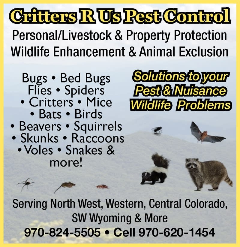 Critters R Us Pest Control Craig, CO