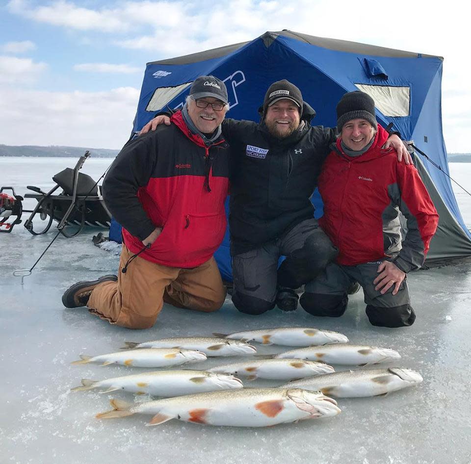Sport Fish Michigan-Ice Fishing | Beulah, MI 49617