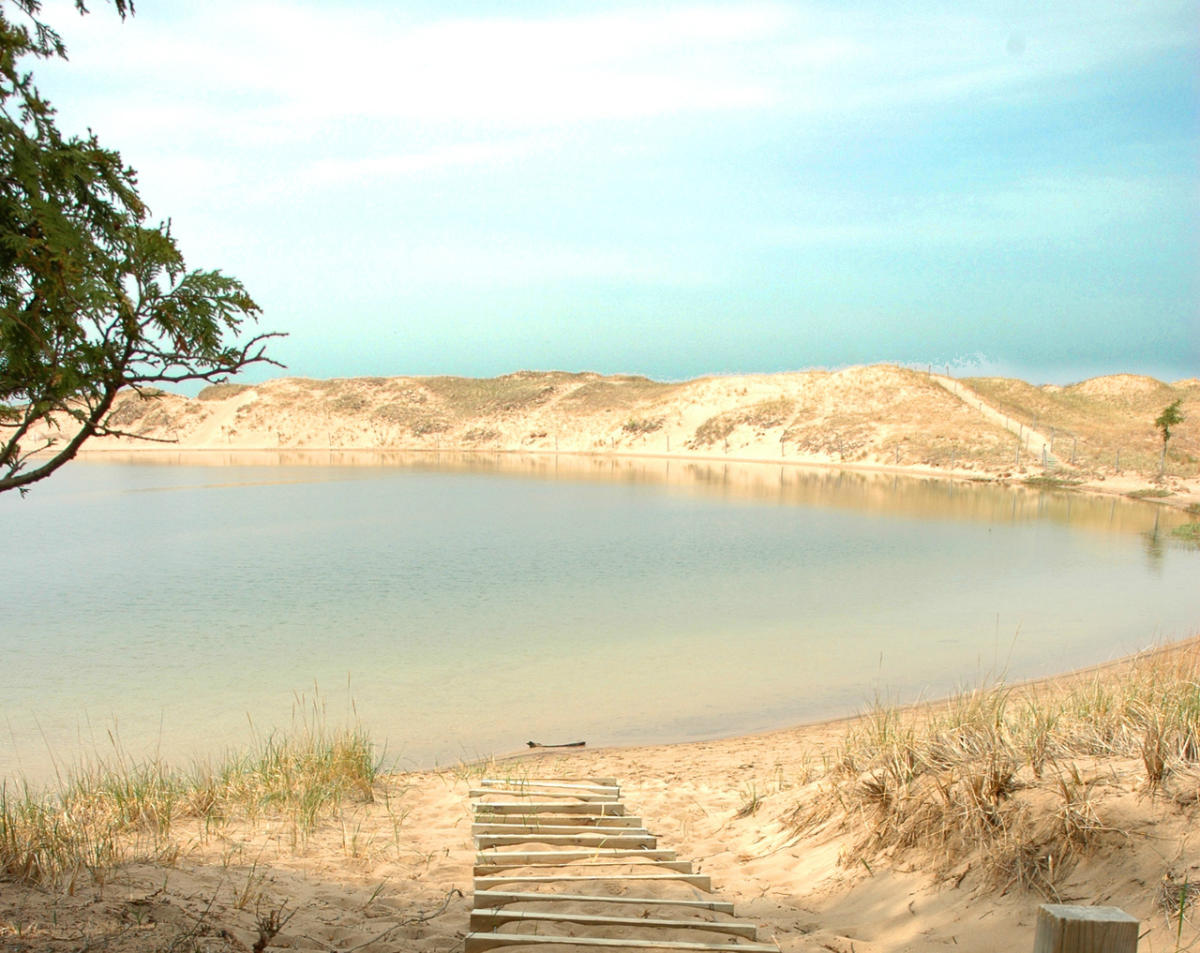 North Bar Lake Beach Sleeping Bear Dunes