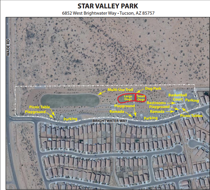 Star Valley Dog Park Tucson, AZ 85757