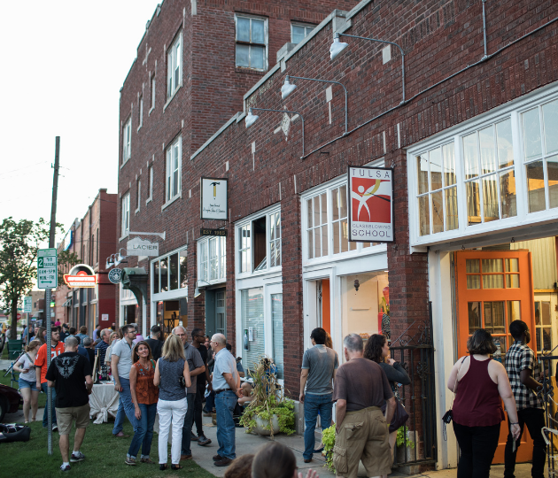 First Friday Art Crawl Tulsa Arts District Tulsa, OK 74103